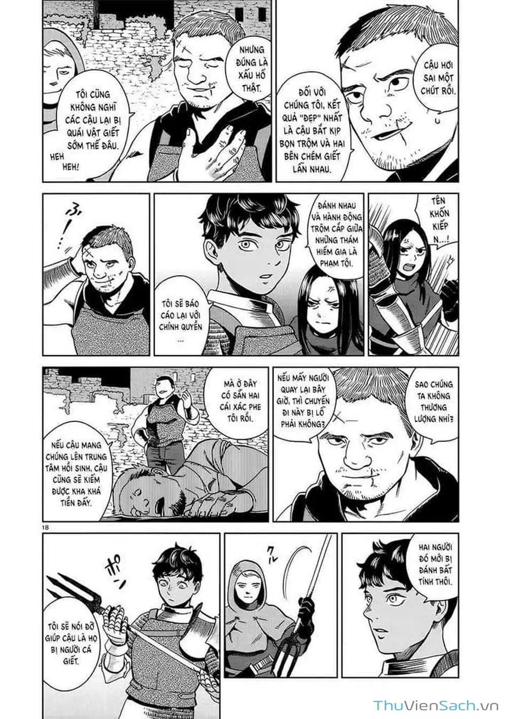 Truyện Tranh Mỹ Vị Hầm Ngục - Dungeon Meshi trang 4