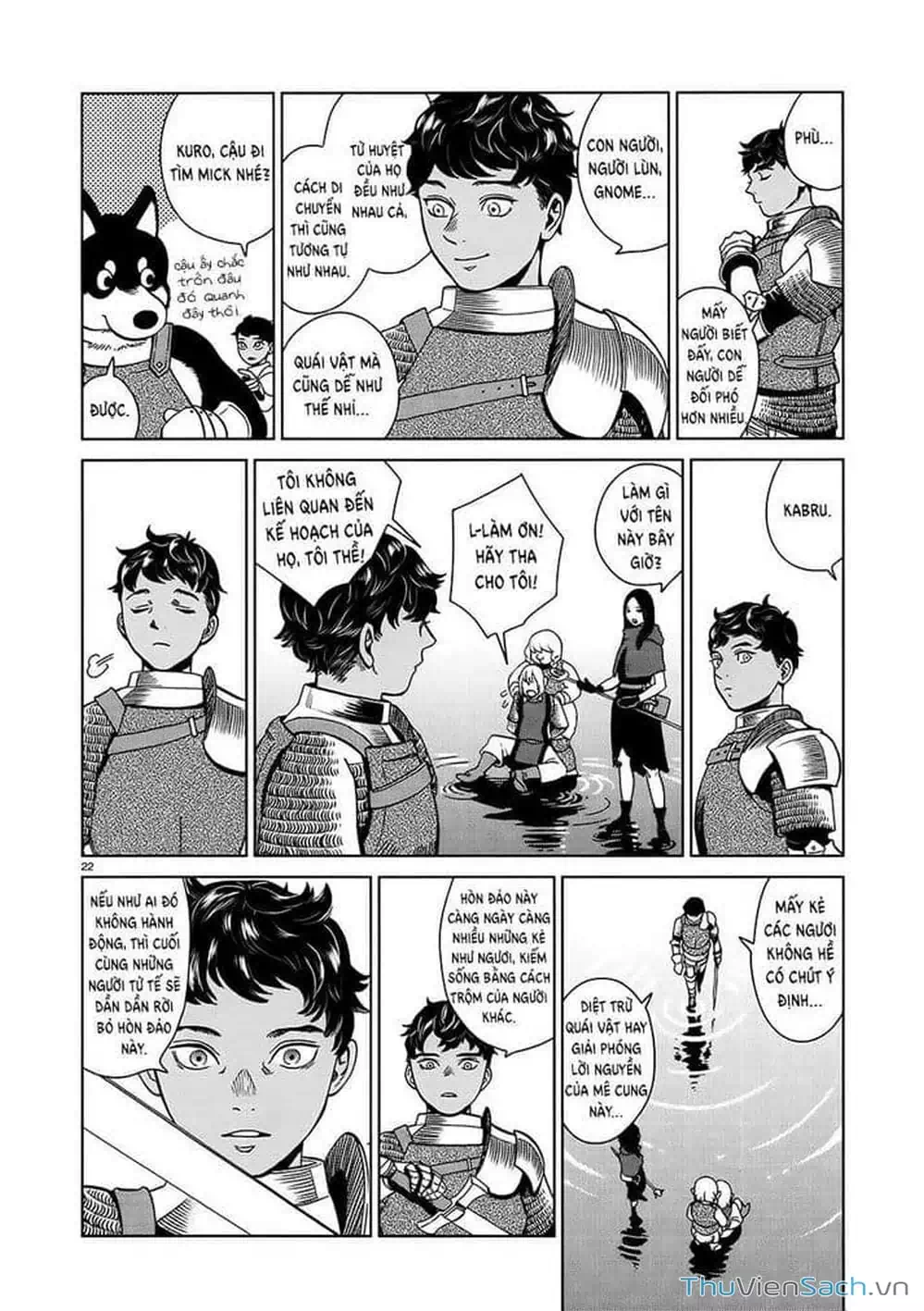 Truyện Tranh Mỹ Vị Hầm Ngục - Dungeon Meshi trang 4