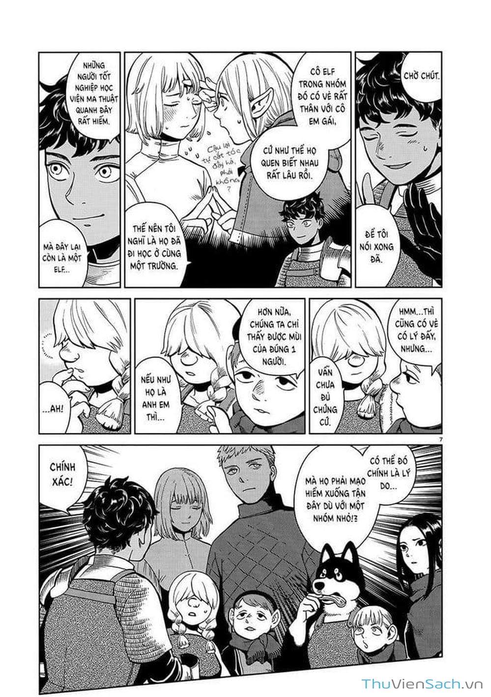 Truyện Tranh Mỹ Vị Hầm Ngục - Dungeon Meshi trang 4