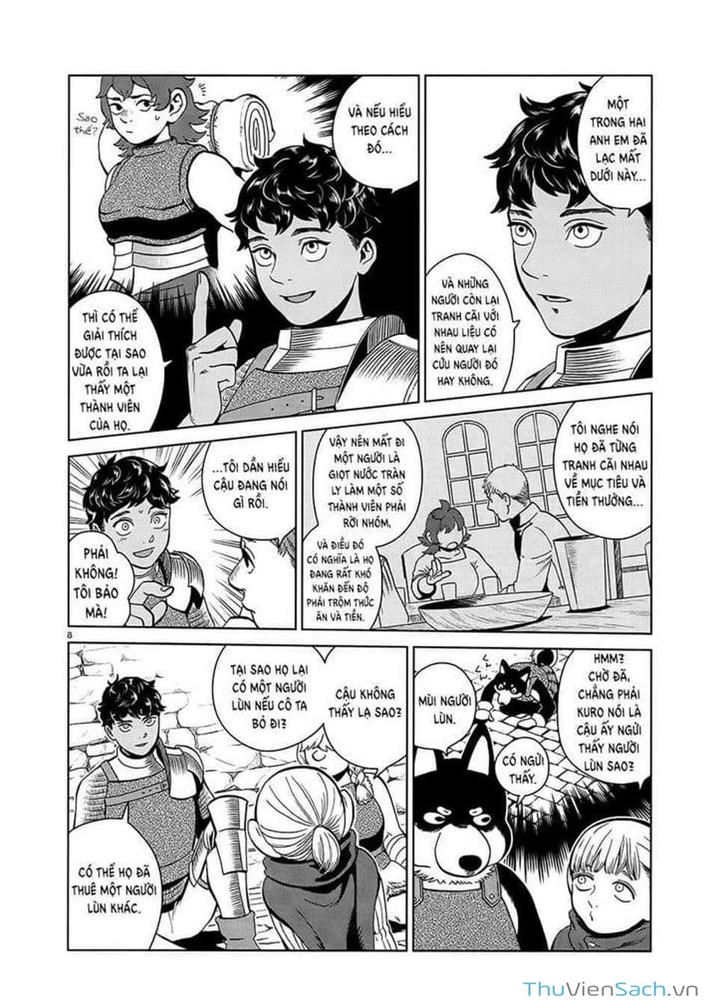 Truyện Tranh Mỹ Vị Hầm Ngục - Dungeon Meshi trang 4