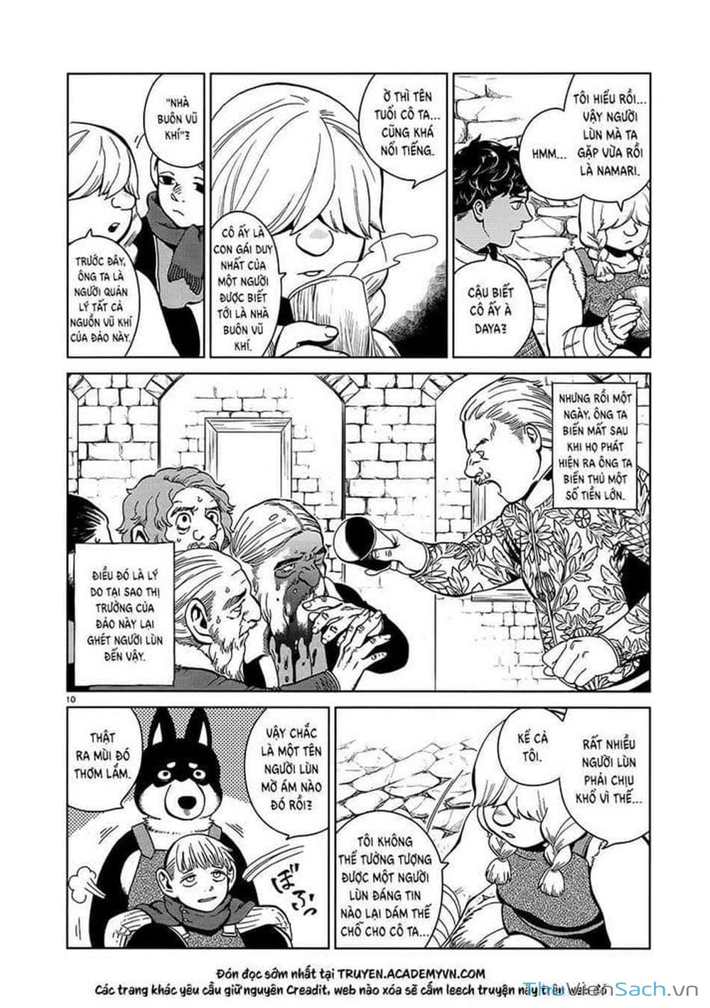 Truyện Tranh Mỹ Vị Hầm Ngục - Dungeon Meshi trang 4