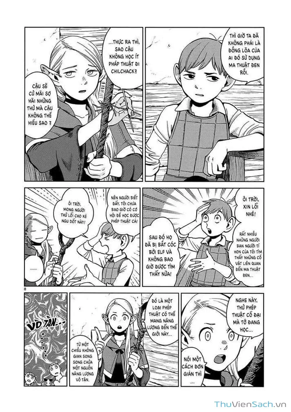 Truyện Tranh Mỹ Vị Hầm Ngục - Dungeon Meshi trang 4