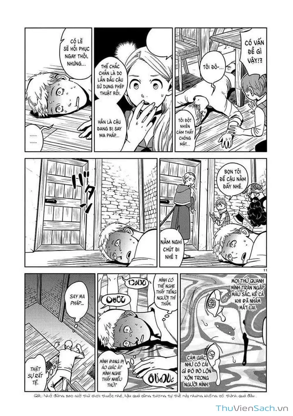 Truyện Tranh Mỹ Vị Hầm Ngục - Dungeon Meshi trang 4