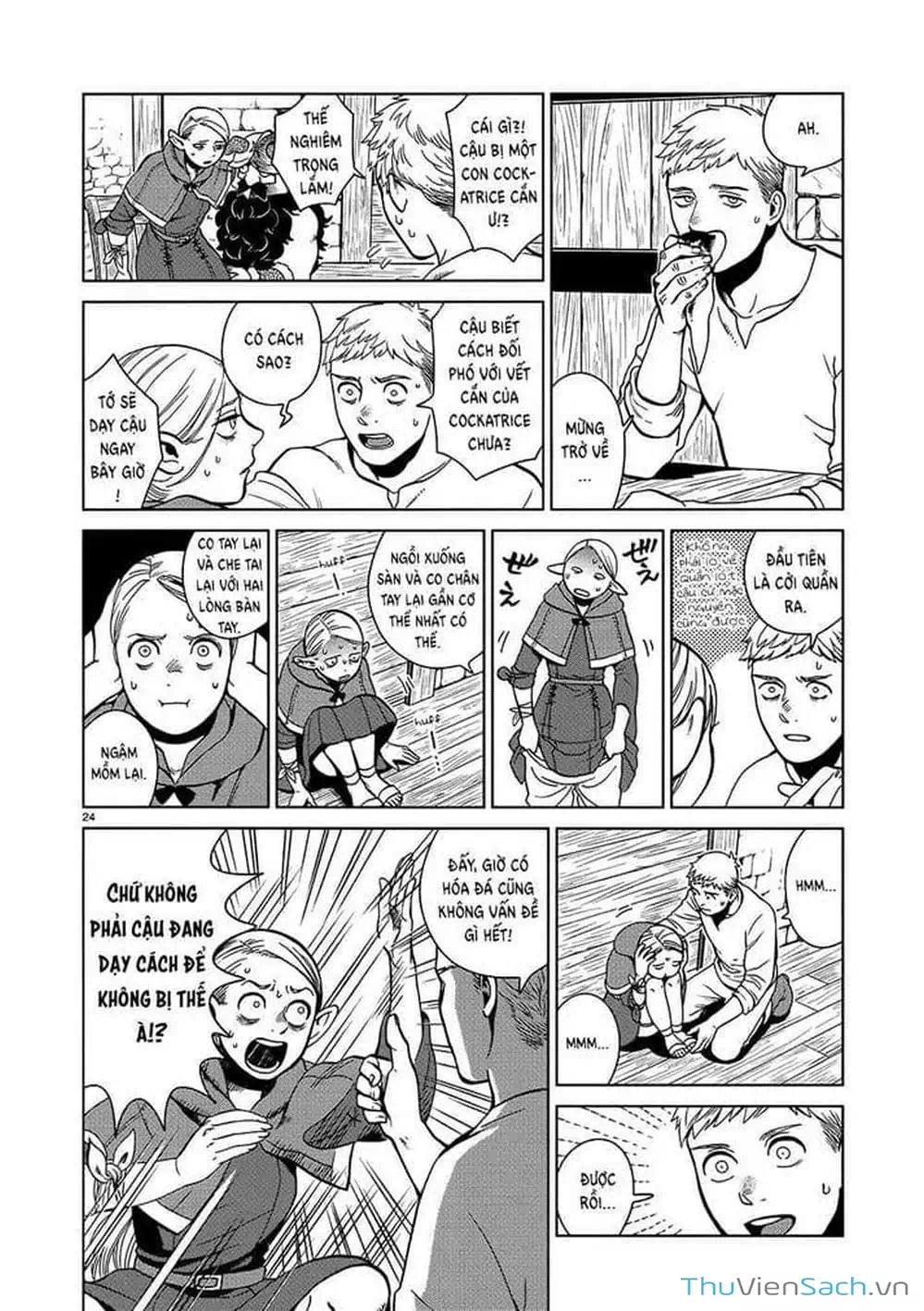 Truyện Tranh Mỹ Vị Hầm Ngục - Dungeon Meshi trang 4
