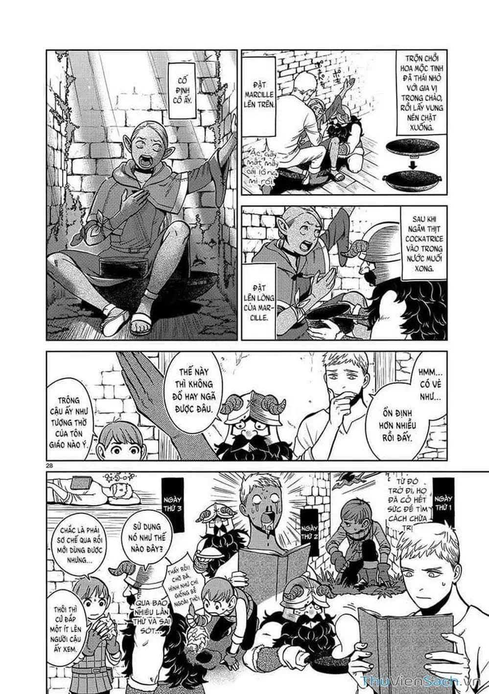 Truyện Tranh Mỹ Vị Hầm Ngục - Dungeon Meshi trang 4