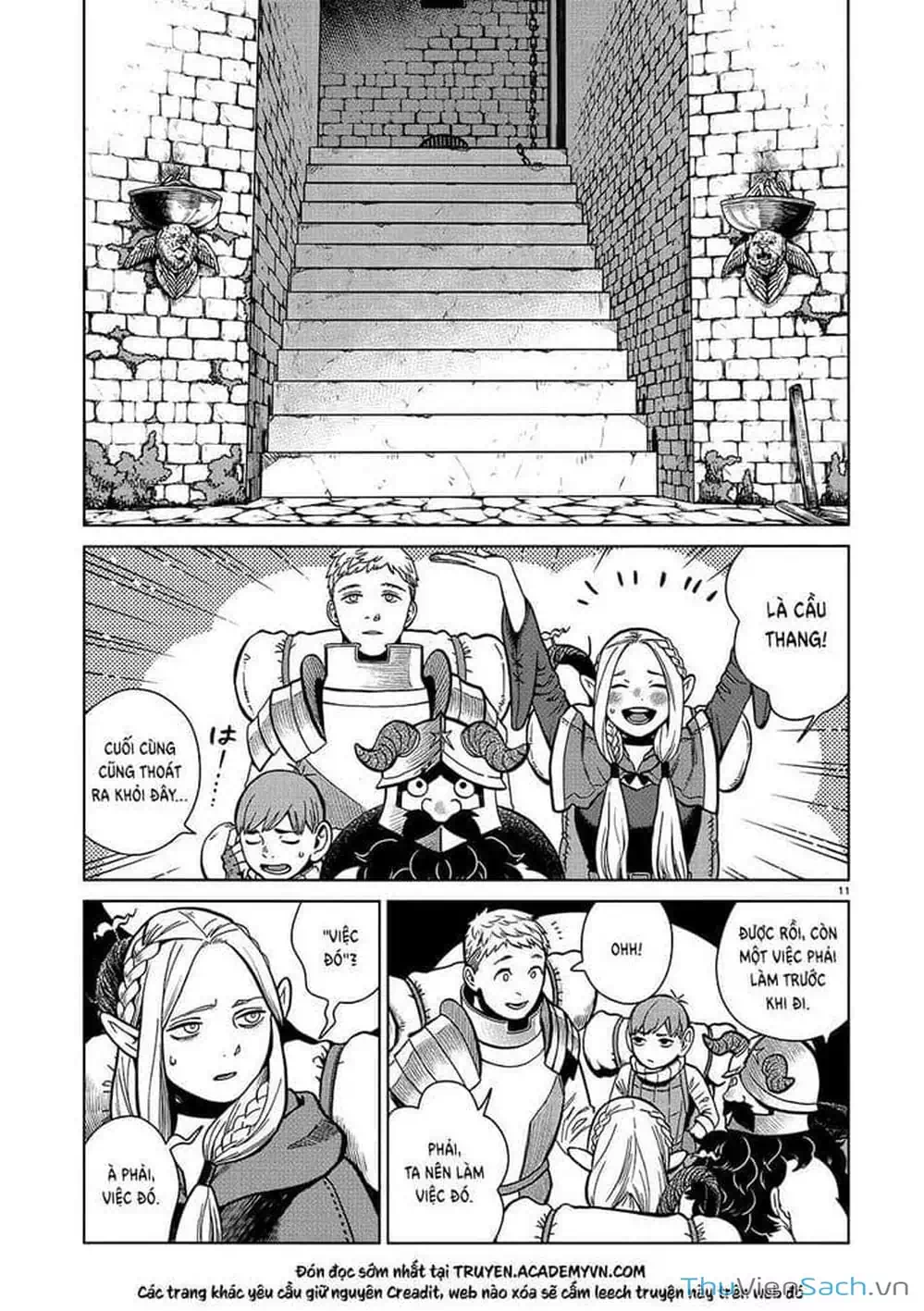 Truyện Tranh Mỹ Vị Hầm Ngục - Dungeon Meshi trang 4