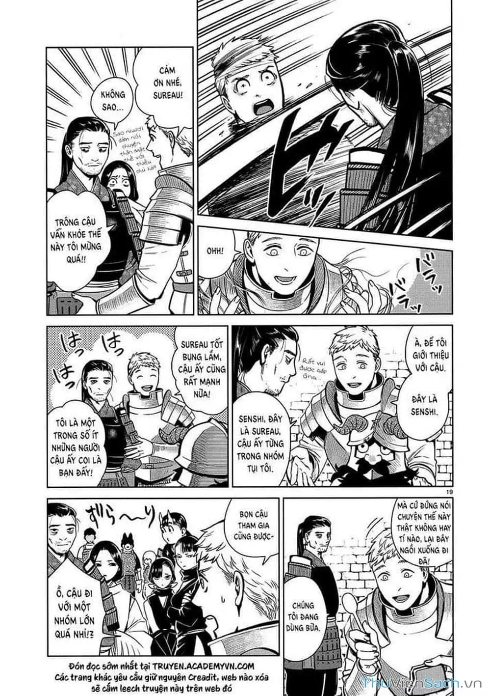 Truyện Tranh Mỹ Vị Hầm Ngục - Dungeon Meshi trang 4