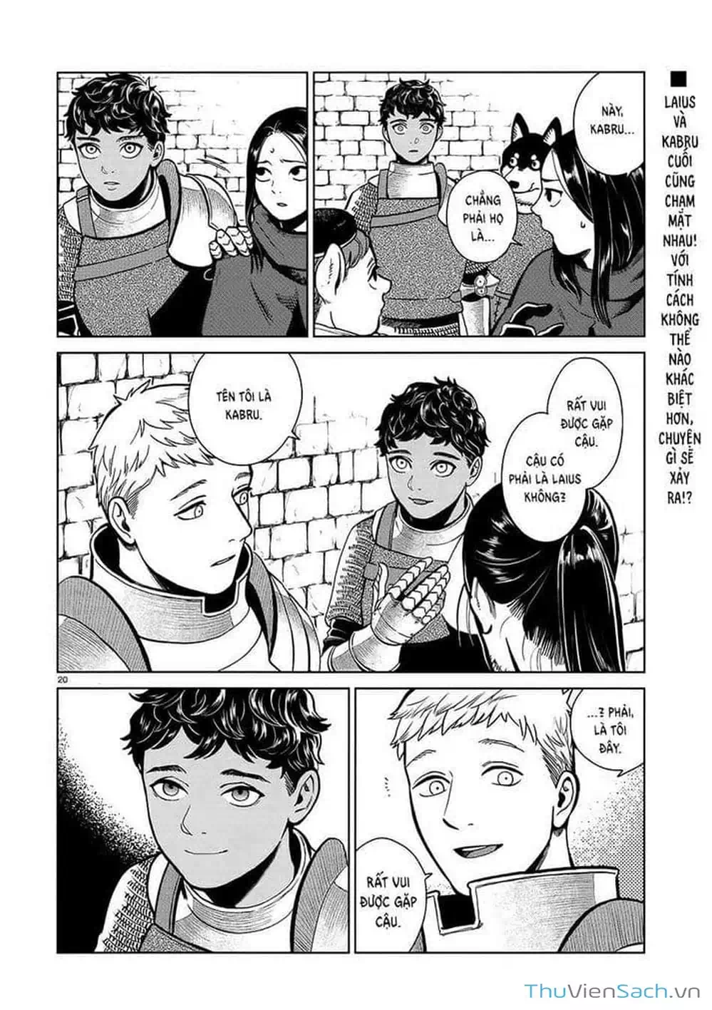 Truyện Tranh Mỹ Vị Hầm Ngục - Dungeon Meshi trang 4