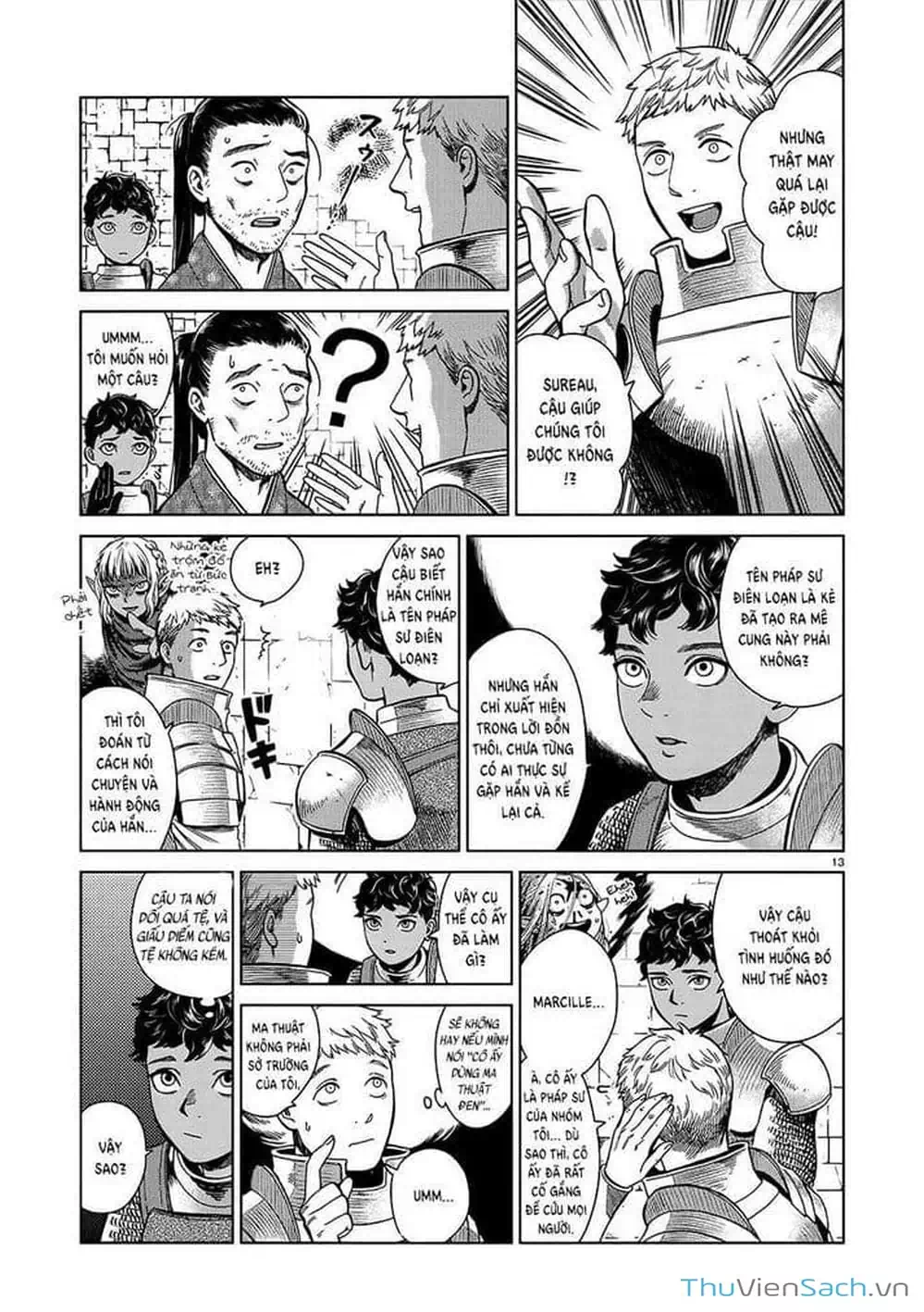 Truyện Tranh Mỹ Vị Hầm Ngục - Dungeon Meshi trang 4