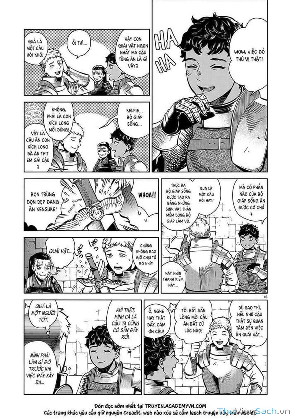 Truyện Tranh Mỹ Vị Hầm Ngục - Dungeon Meshi trang 4