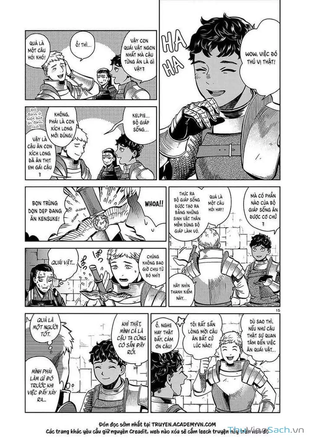 Truyện Tranh Mỹ Vị Hầm Ngục - Dungeon Meshi trang 4