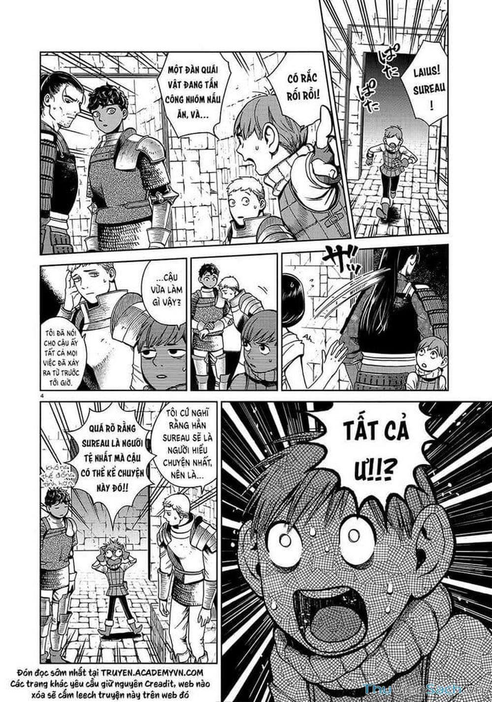 Truyện Tranh Mỹ Vị Hầm Ngục - Dungeon Meshi trang 4