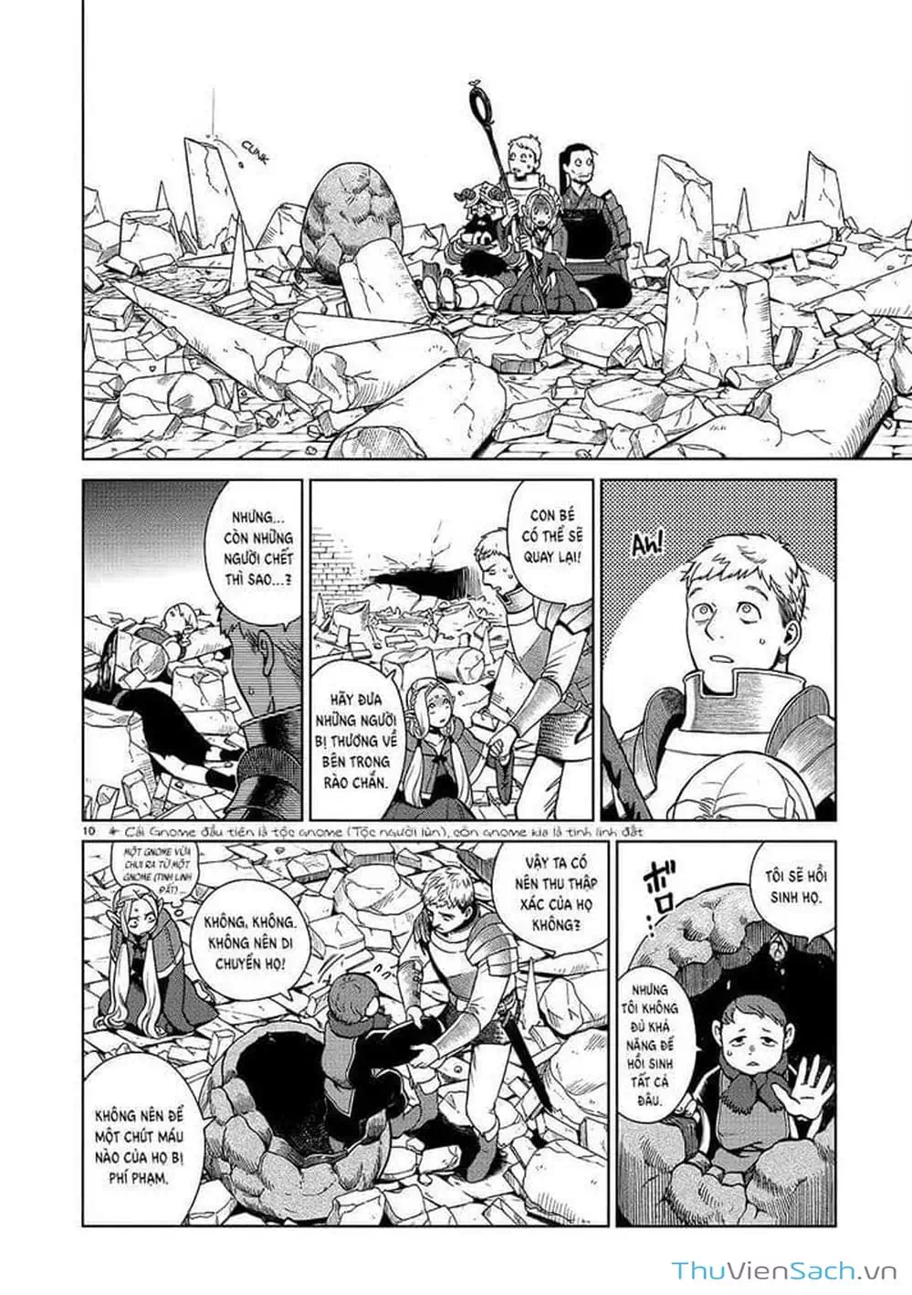 Truyện Tranh Mỹ Vị Hầm Ngục - Dungeon Meshi trang 4