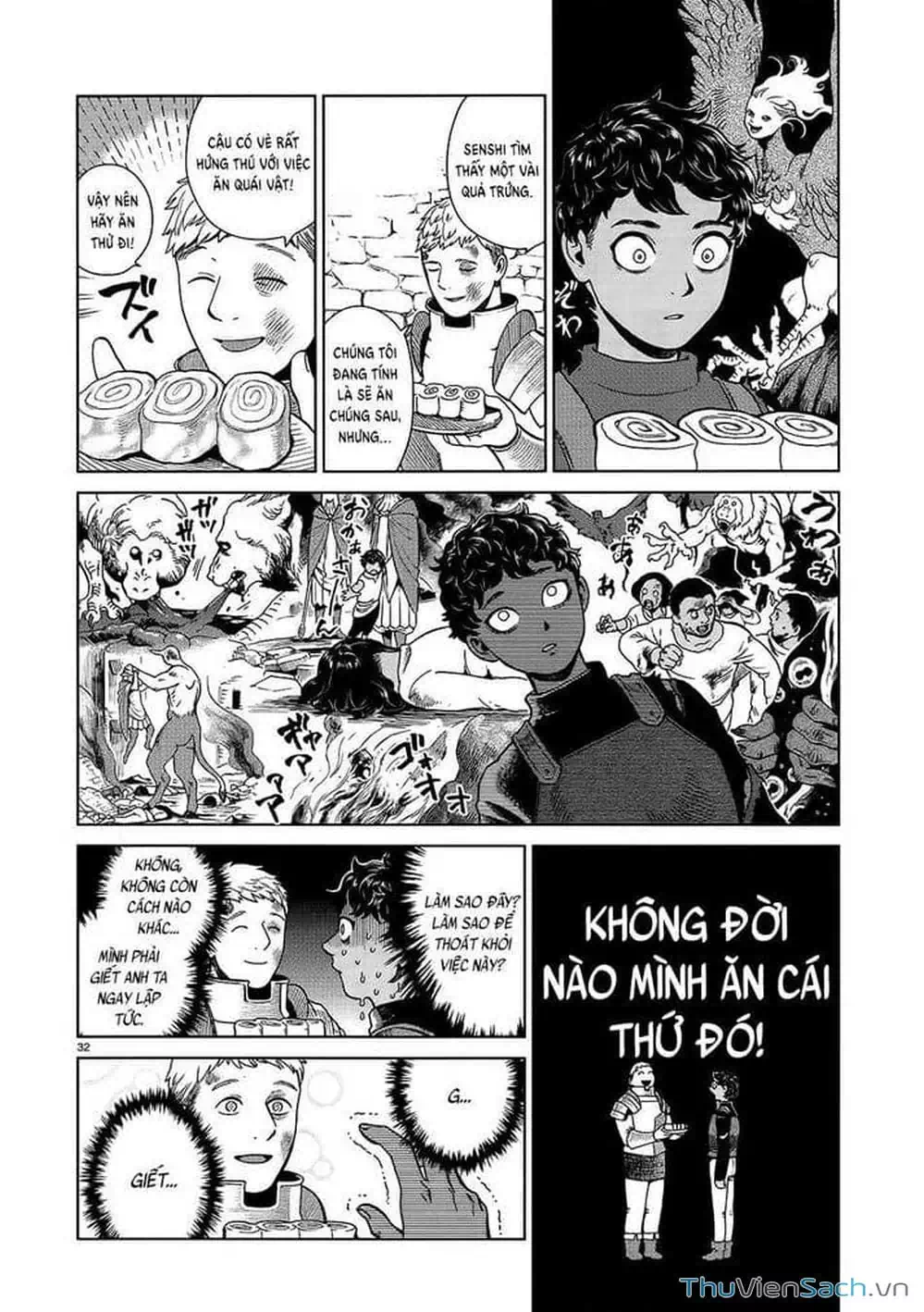 Truyện Tranh Mỹ Vị Hầm Ngục - Dungeon Meshi trang 4