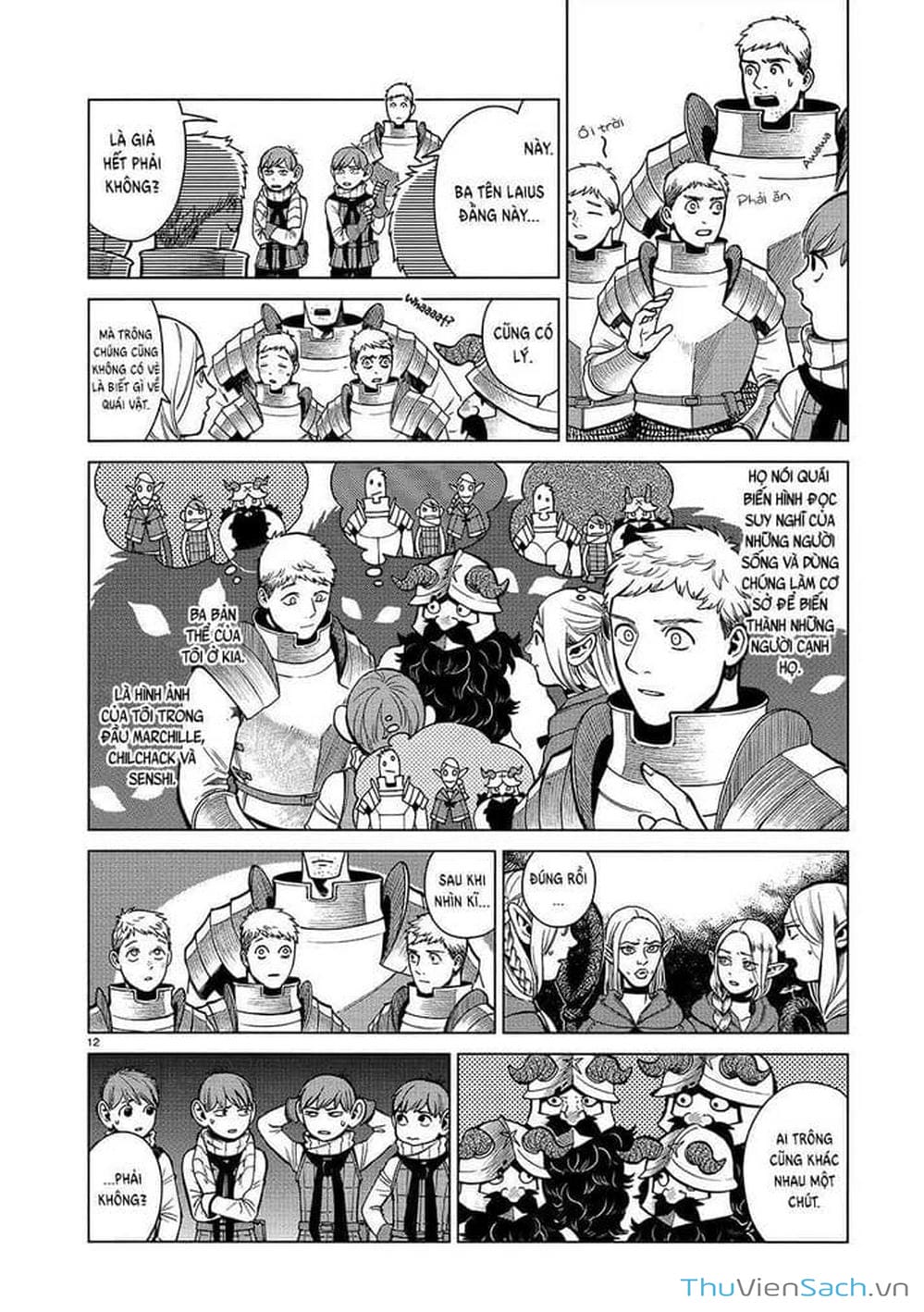 Truyện Tranh Mỹ Vị Hầm Ngục - Dungeon Meshi trang 1078