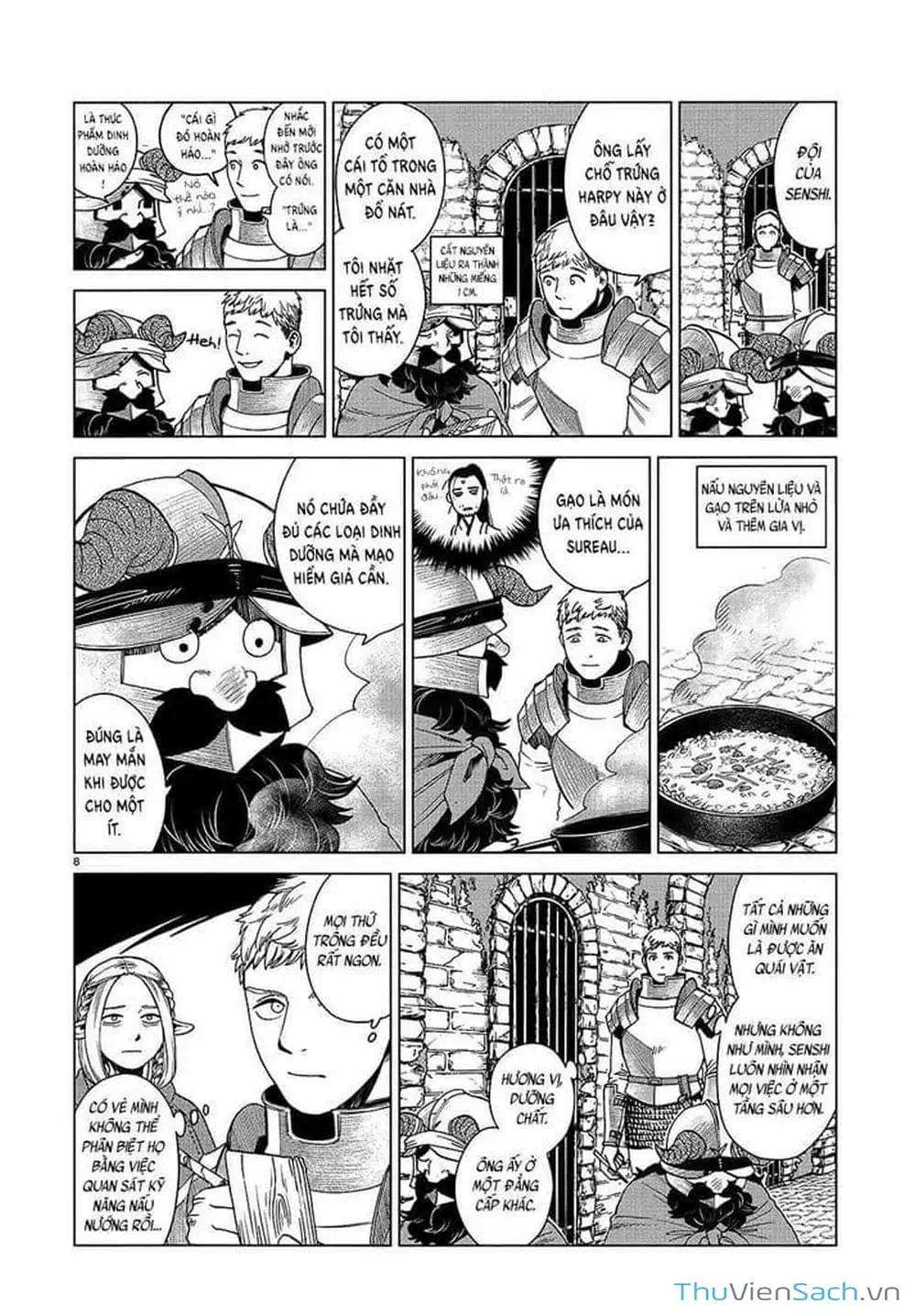 Truyện Tranh Mỹ Vị Hầm Ngục - Dungeon Meshi trang 4