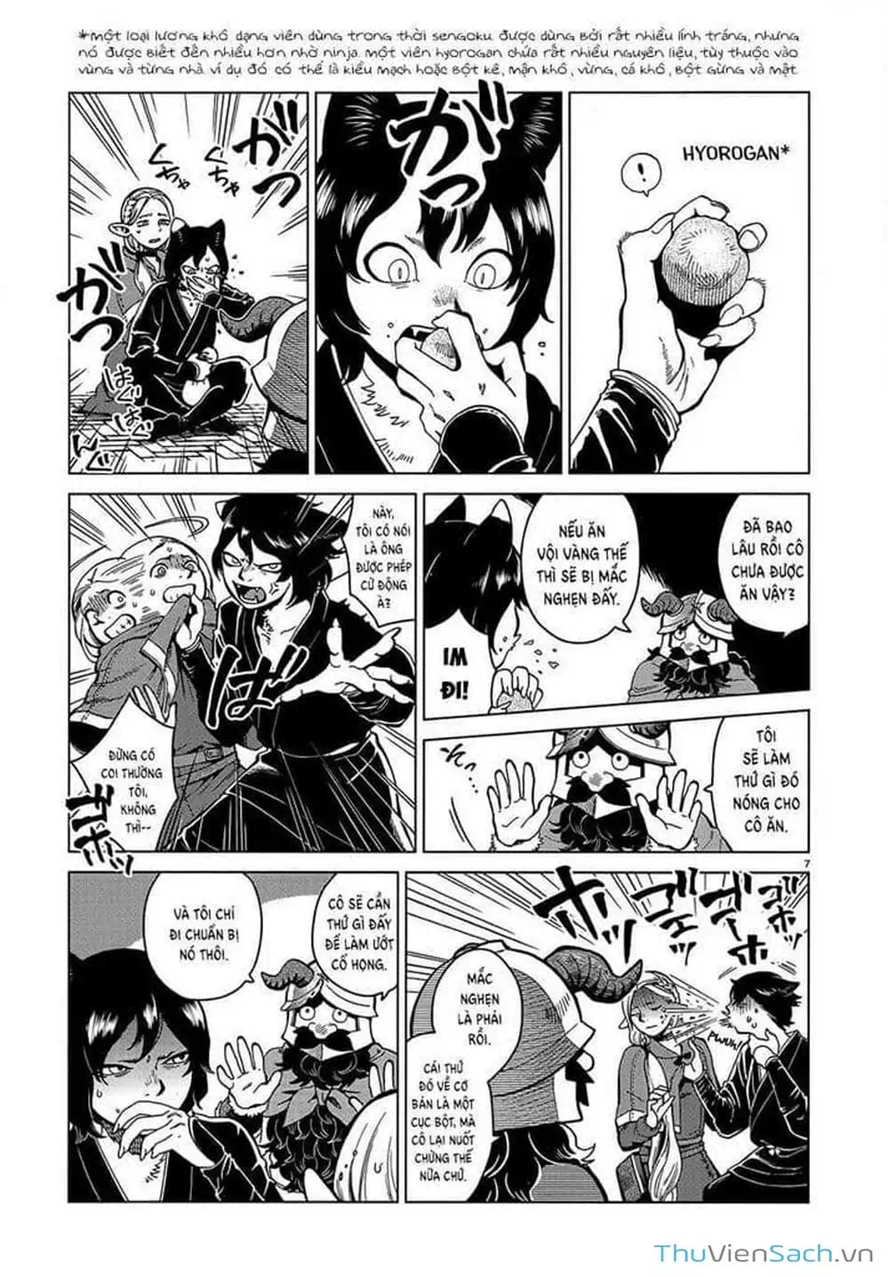 Truyện Tranh Mỹ Vị Hầm Ngục - Dungeon Meshi trang 4