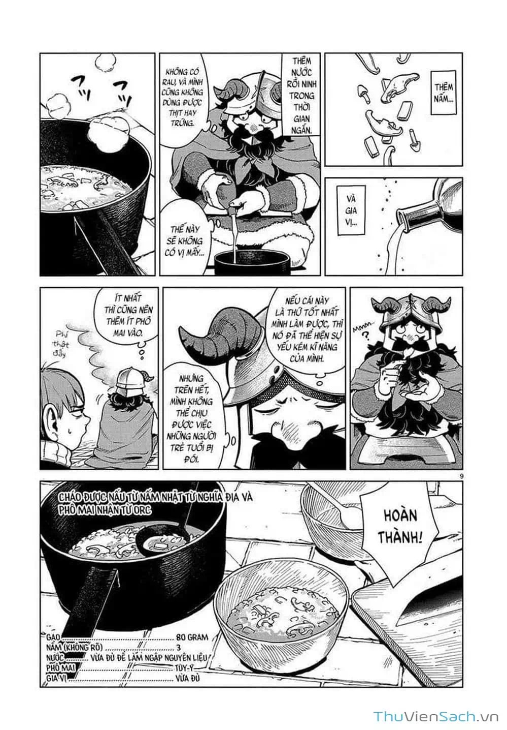 Truyện Tranh Mỹ Vị Hầm Ngục - Dungeon Meshi trang 4