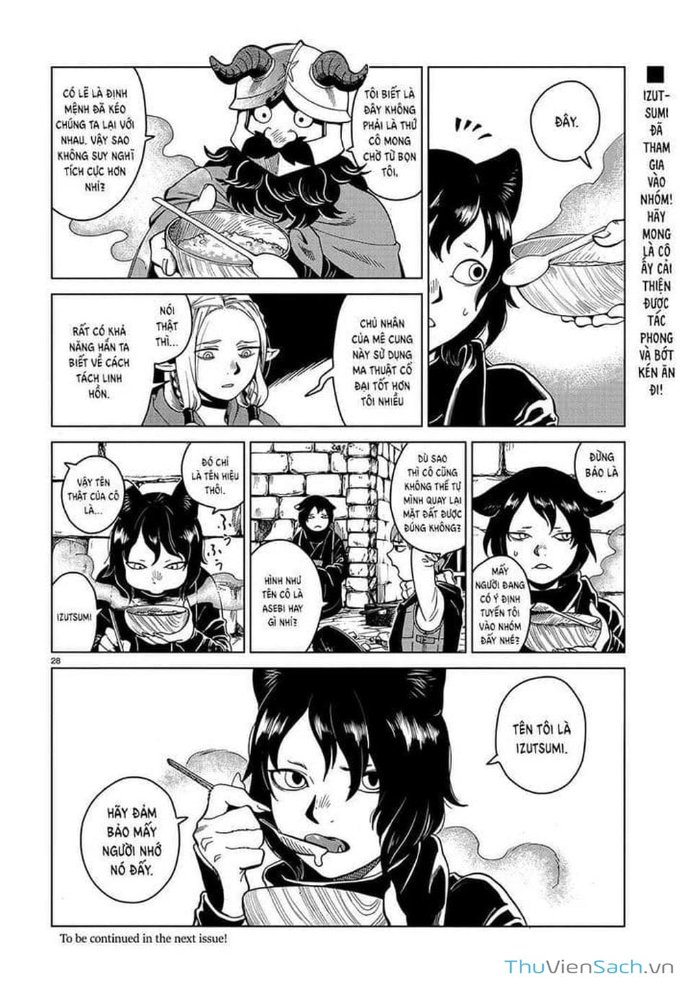 Truyện Tranh Mỹ Vị Hầm Ngục - Dungeon Meshi trang 4