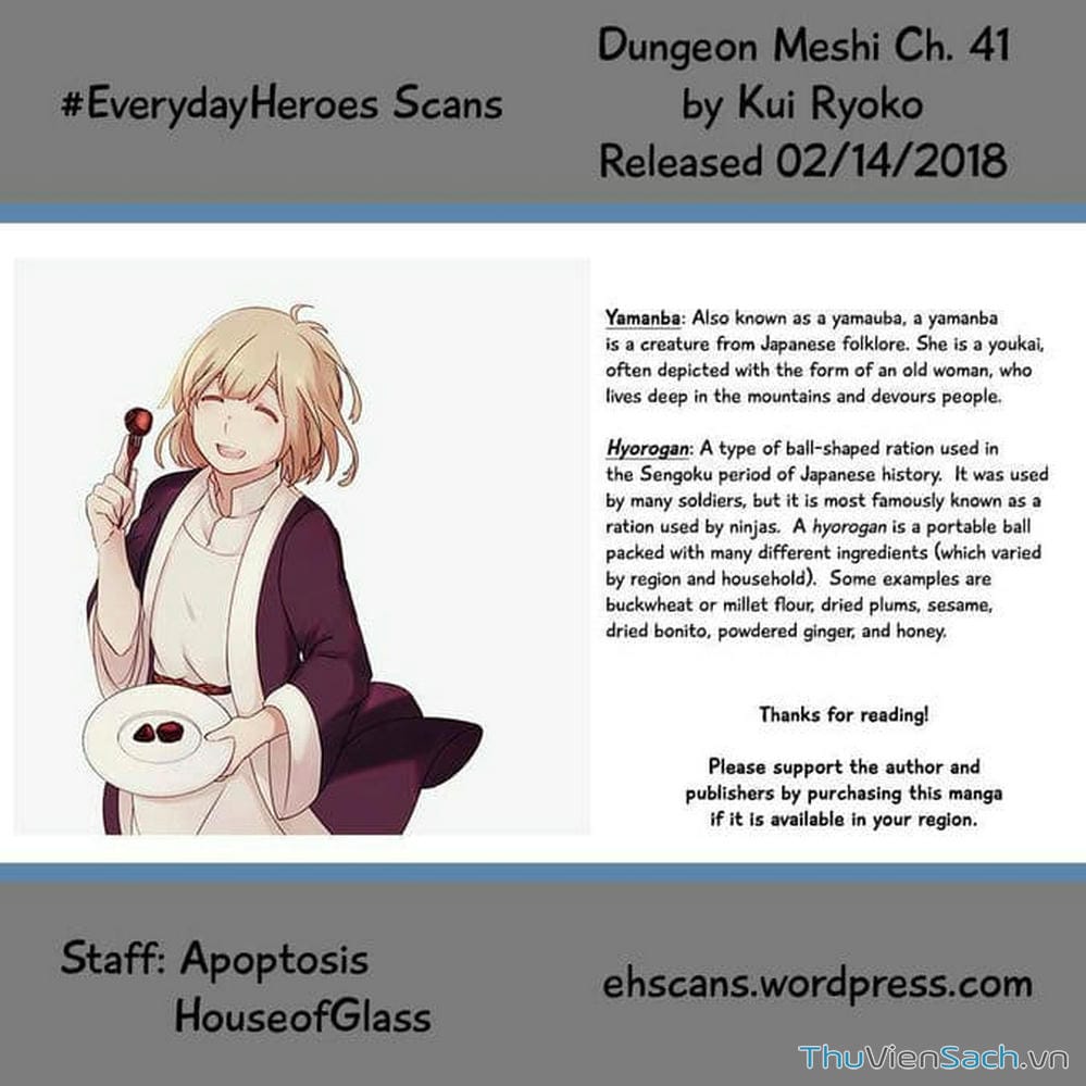 Truyện Tranh Mỹ Vị Hầm Ngục - Dungeon Meshi trang 4