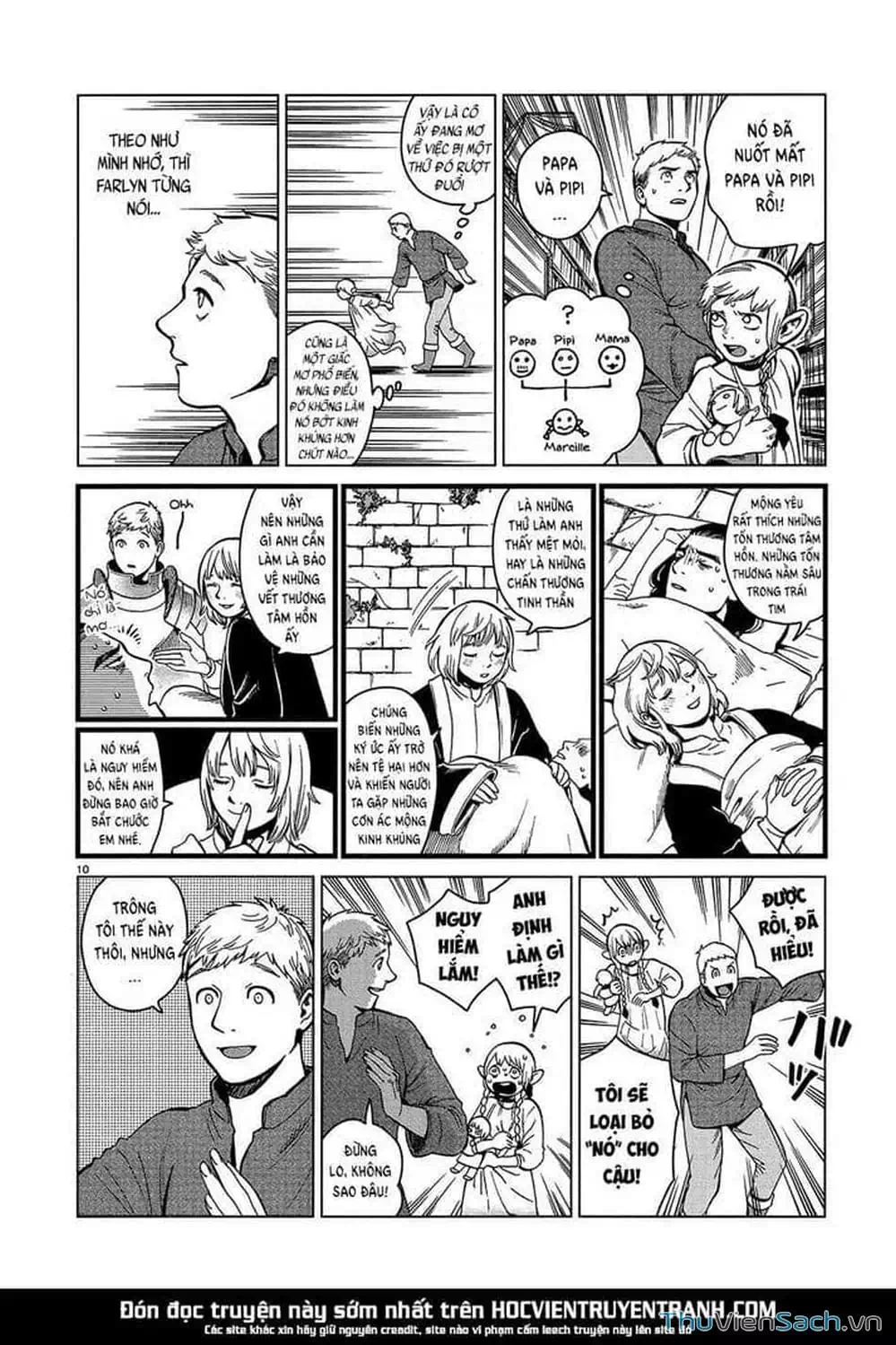 Truyện Tranh Mỹ Vị Hầm Ngục - Dungeon Meshi trang 4