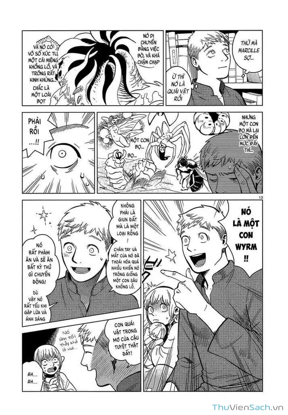 Truyện Tranh Mỹ Vị Hầm Ngục - Dungeon Meshi trang 4