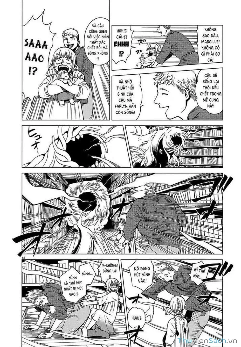 Truyện Tranh Mỹ Vị Hầm Ngục - Dungeon Meshi trang 4