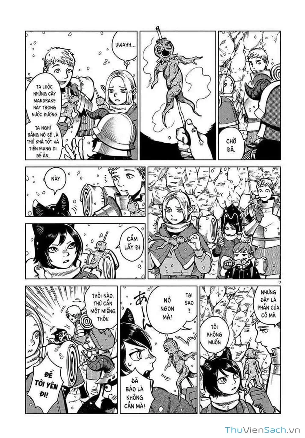 Truyện Tranh Mỹ Vị Hầm Ngục - Dungeon Meshi trang 4