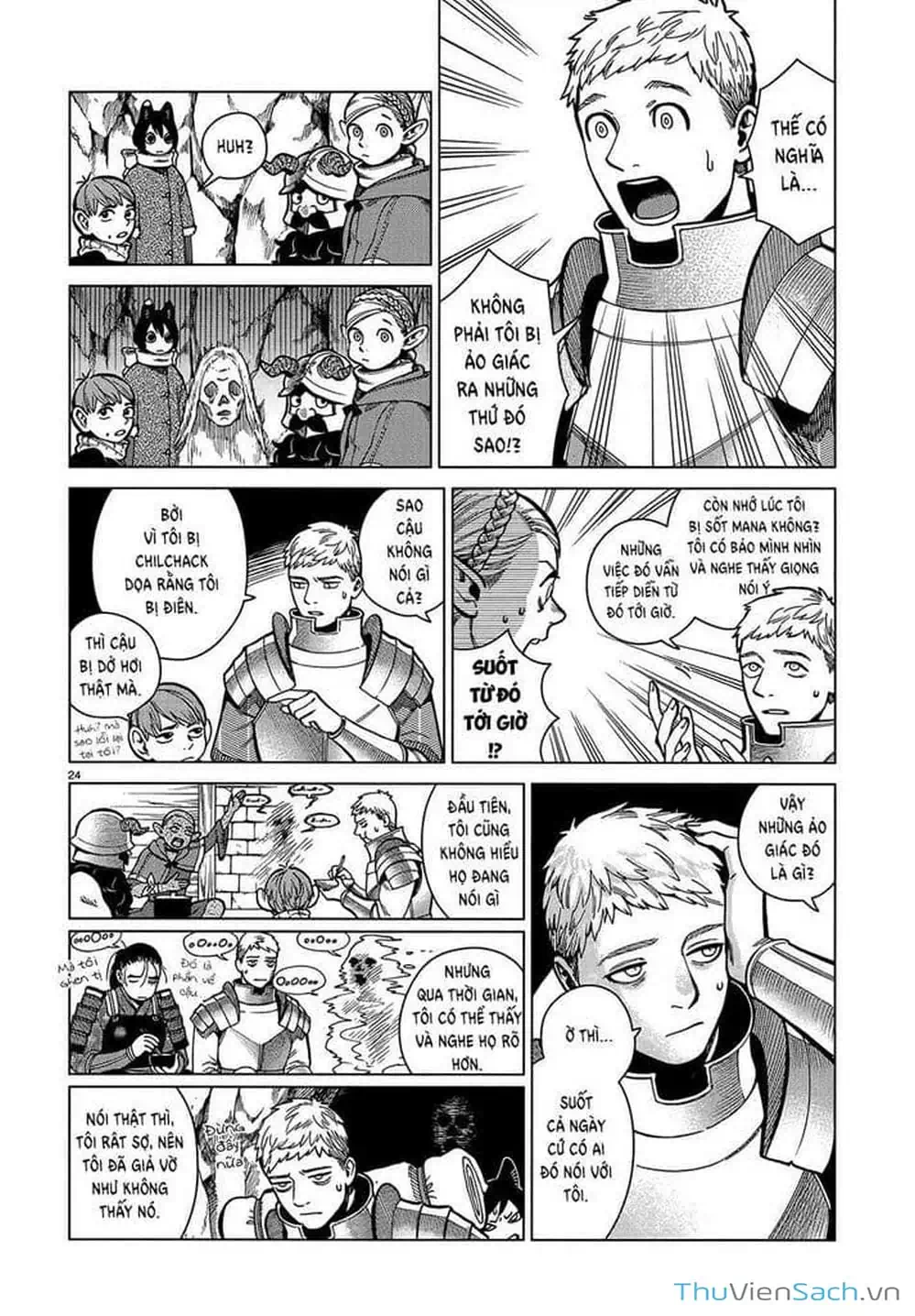 Truyện Tranh Mỹ Vị Hầm Ngục - Dungeon Meshi trang 4