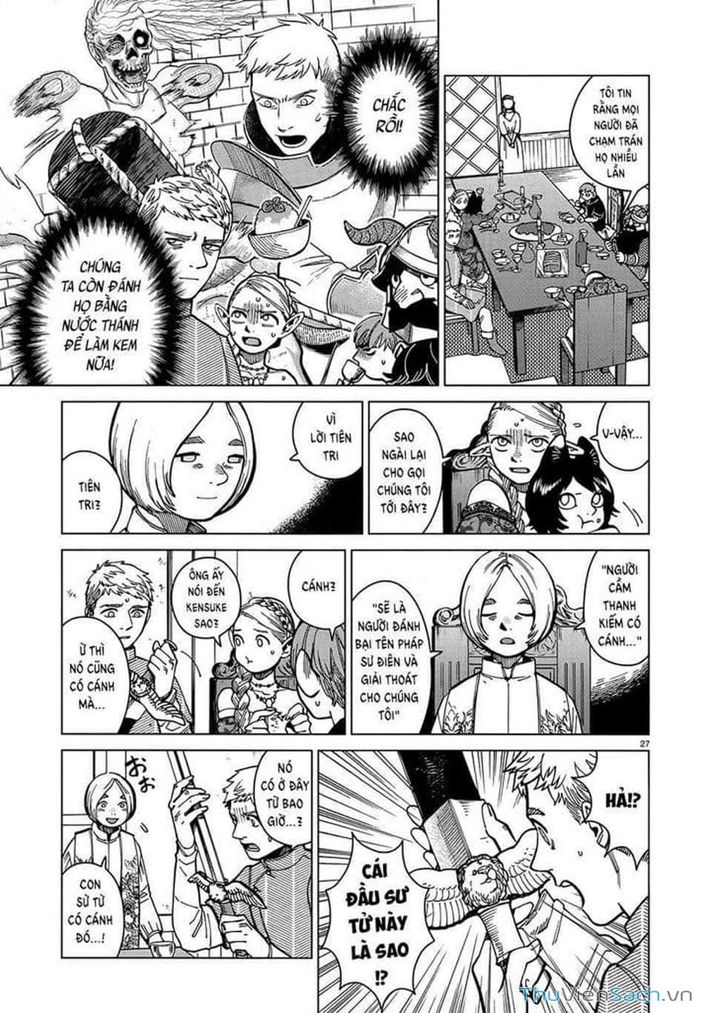 Truyện Tranh Mỹ Vị Hầm Ngục - Dungeon Meshi trang 4