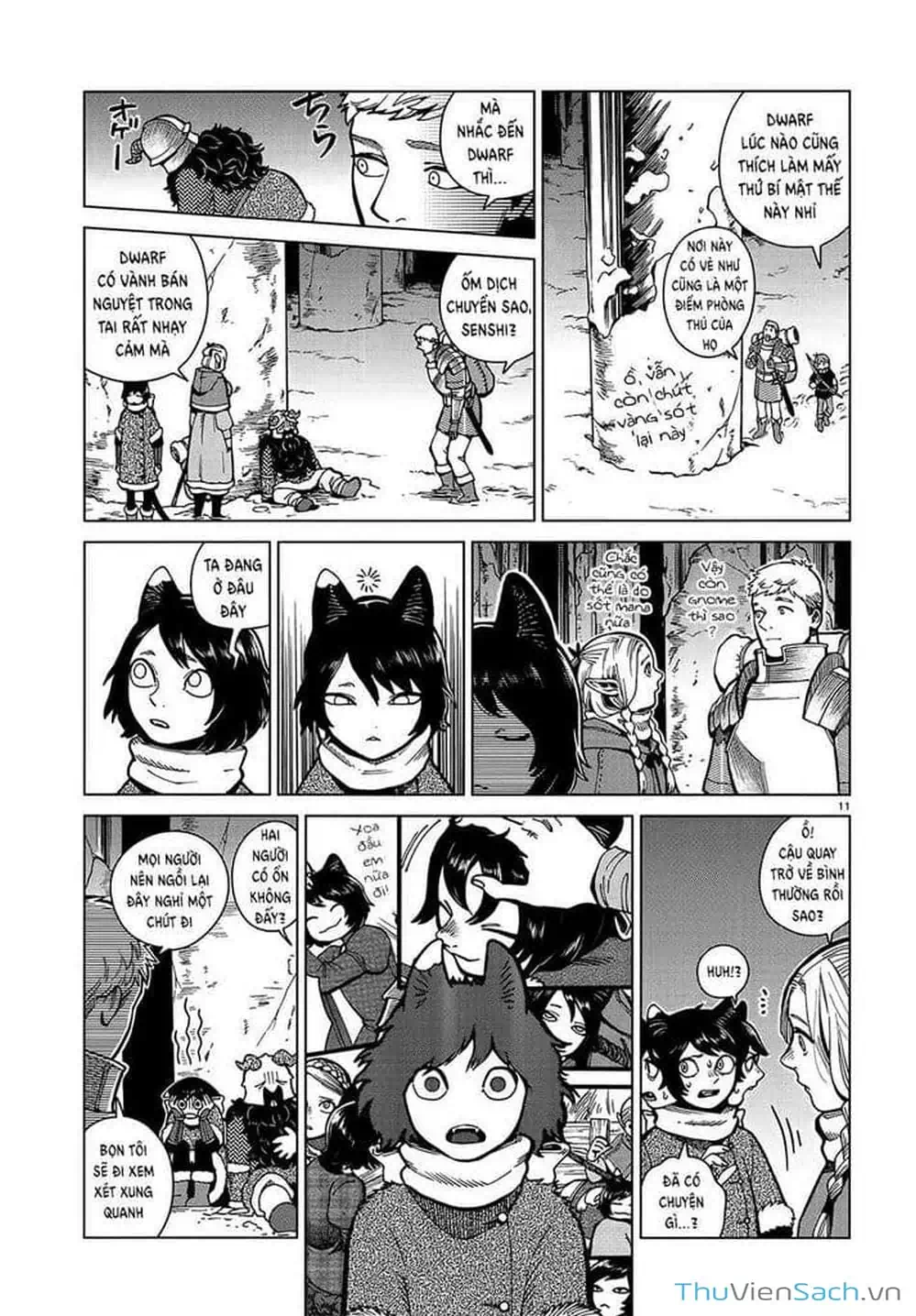 Truyện Tranh Mỹ Vị Hầm Ngục - Dungeon Meshi trang 4