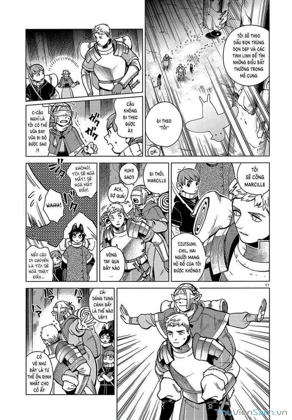Truyện Tranh Mỹ Vị Hầm Ngục - Dungeon Meshi trang 4