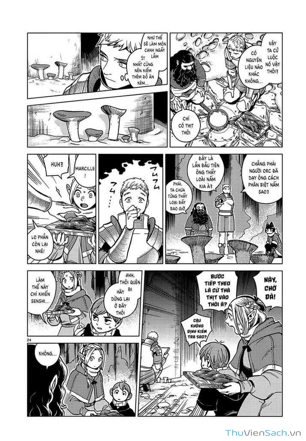 Truyện Tranh Mỹ Vị Hầm Ngục - Dungeon Meshi trang 4