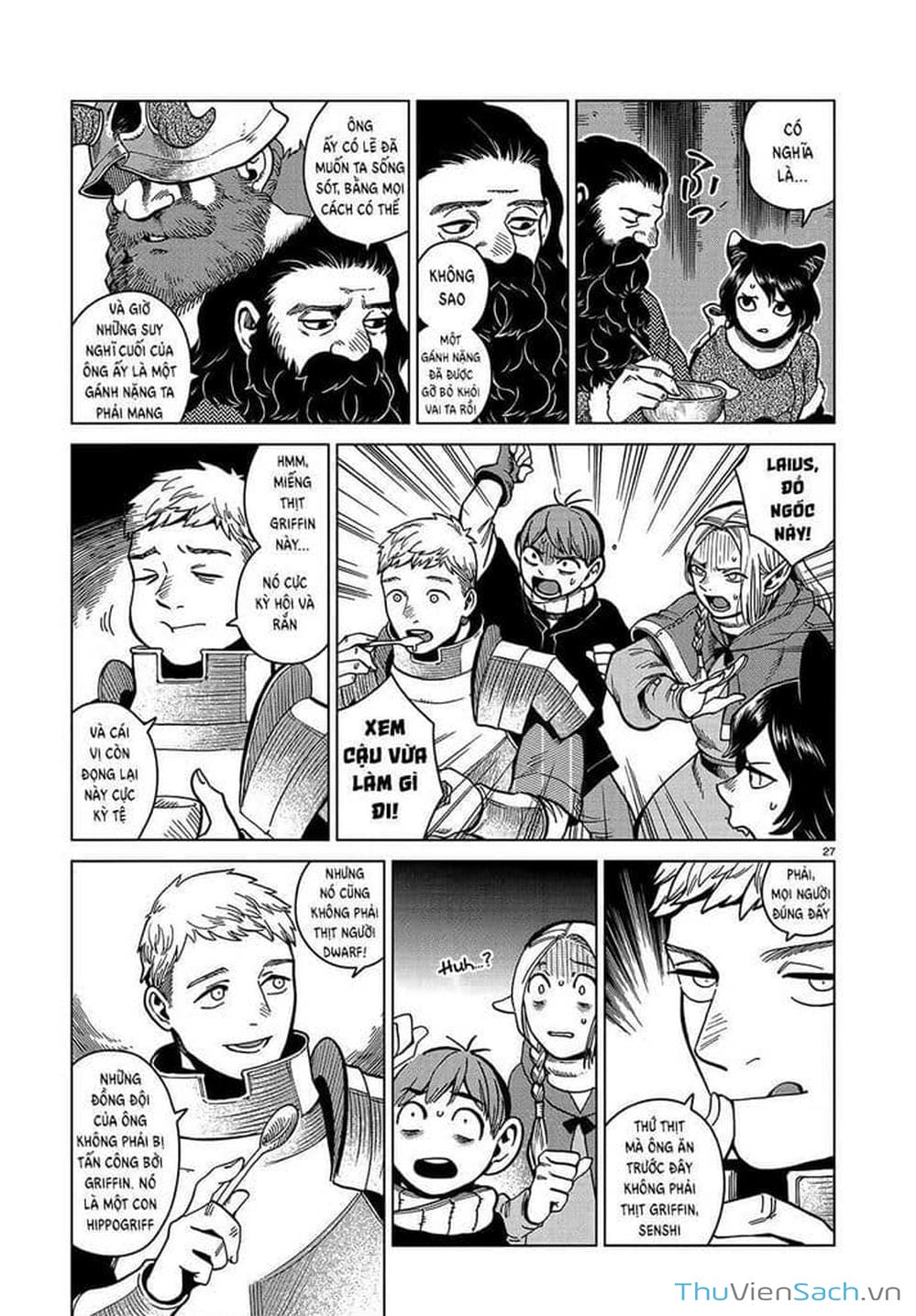 Truyện Tranh Mỹ Vị Hầm Ngục - Dungeon Meshi trang 4