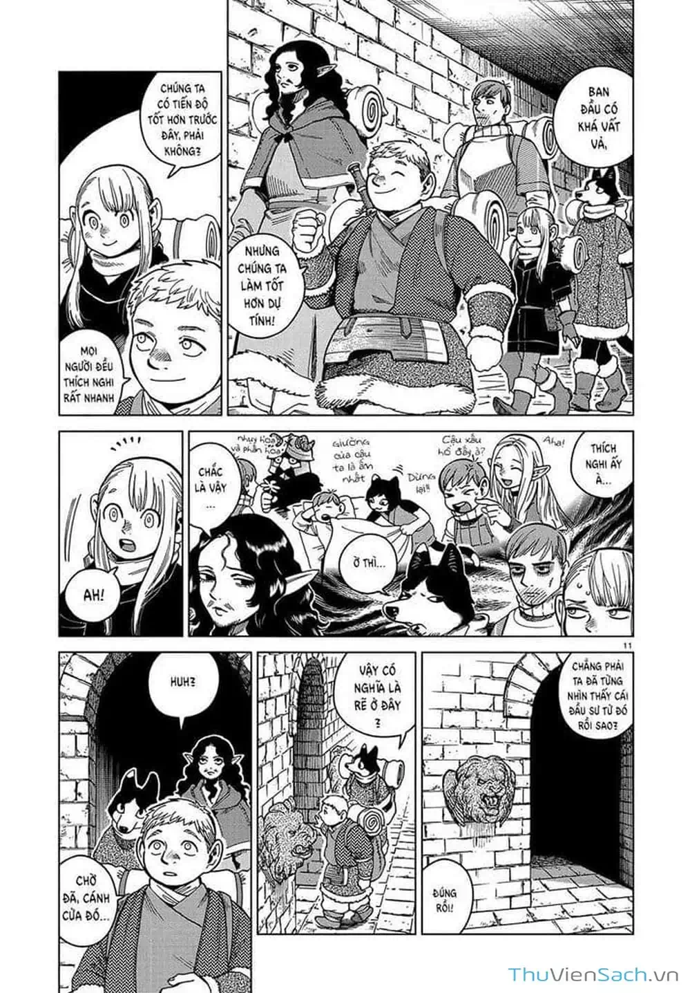 Truyện Tranh Mỹ Vị Hầm Ngục - Dungeon Meshi trang 4