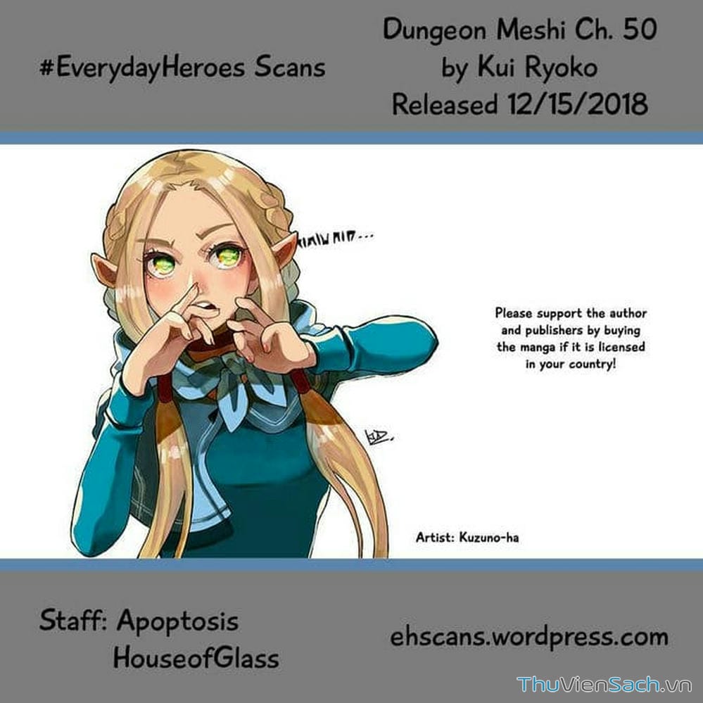 Truyện Tranh Mỹ Vị Hầm Ngục - Dungeon Meshi trang 4