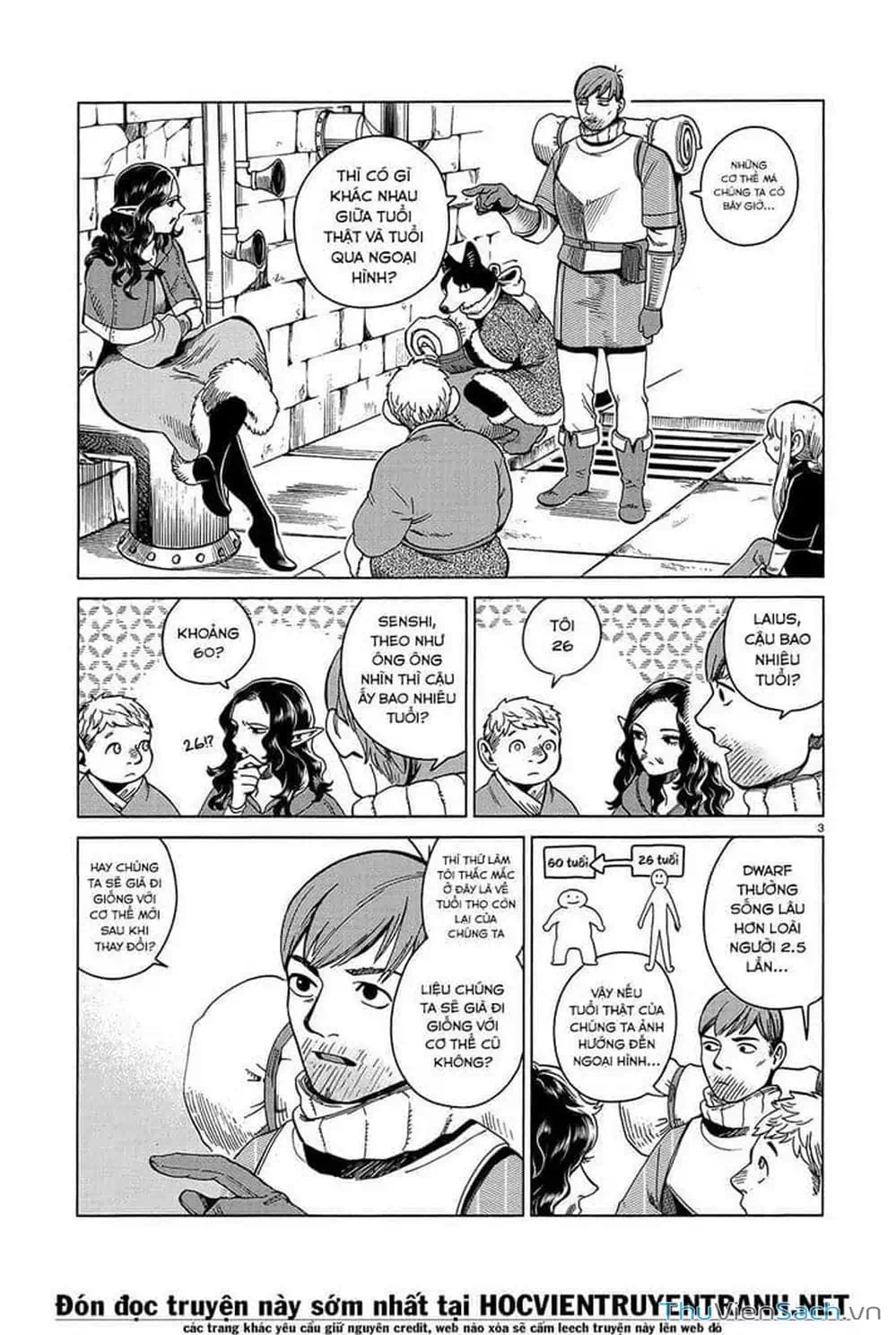 Truyện Tranh Mỹ Vị Hầm Ngục - Dungeon Meshi trang 4