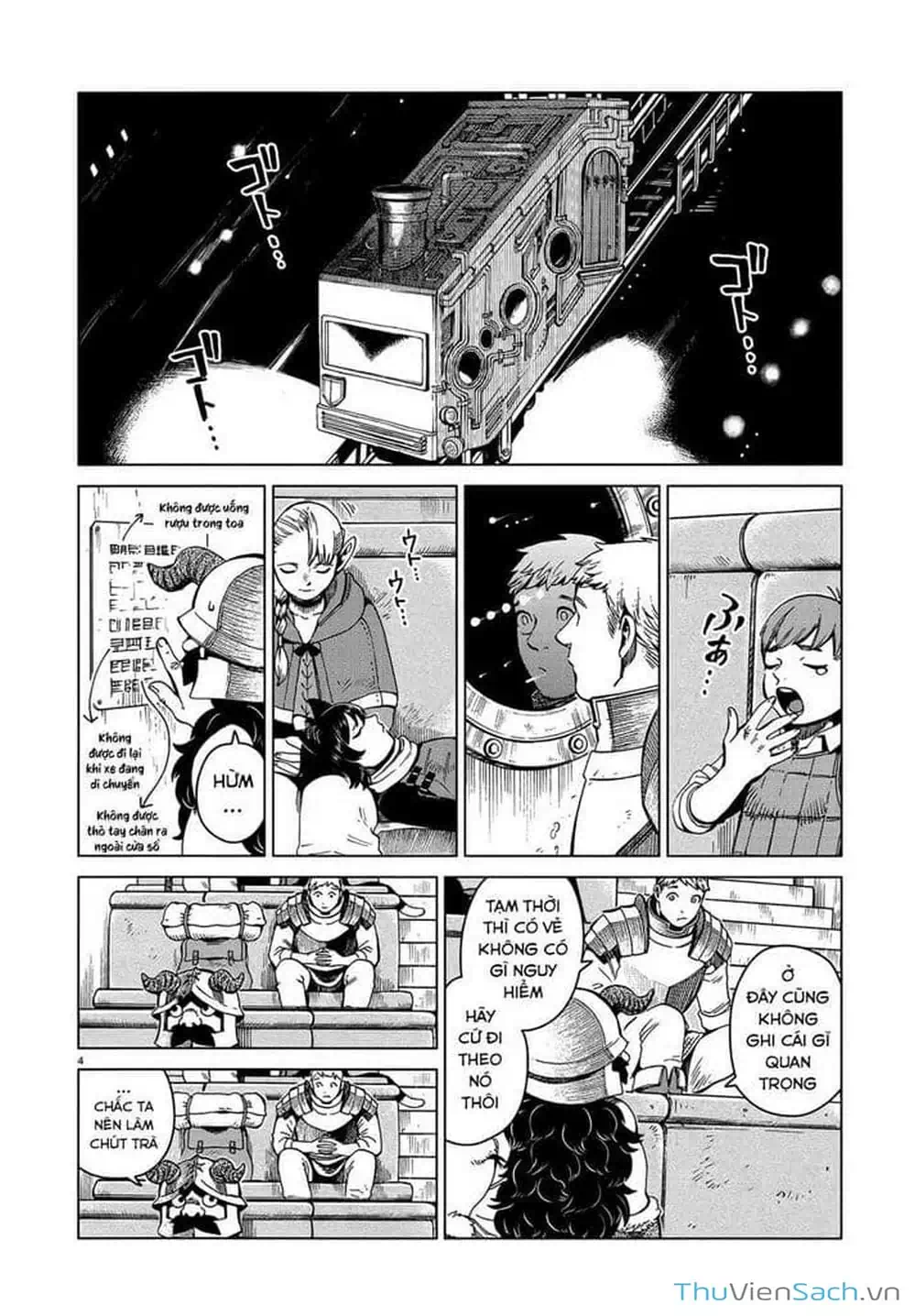 Truyện Tranh Mỹ Vị Hầm Ngục - Dungeon Meshi trang 4