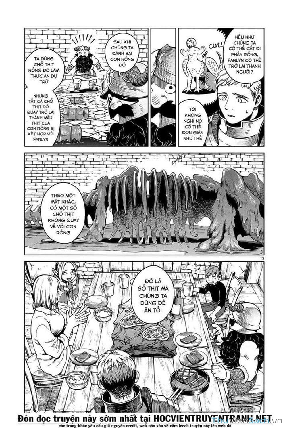 Truyện Tranh Mỹ Vị Hầm Ngục - Dungeon Meshi trang 4