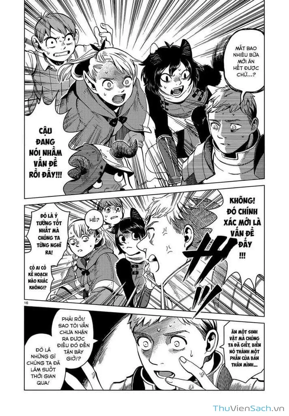 Truyện Tranh Mỹ Vị Hầm Ngục - Dungeon Meshi trang 4