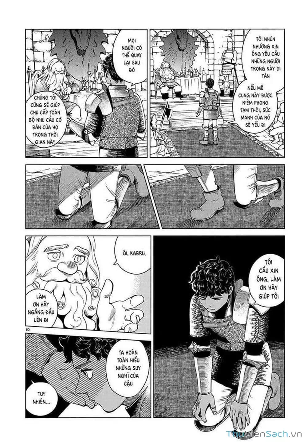 Truyện Tranh Mỹ Vị Hầm Ngục - Dungeon Meshi trang 4