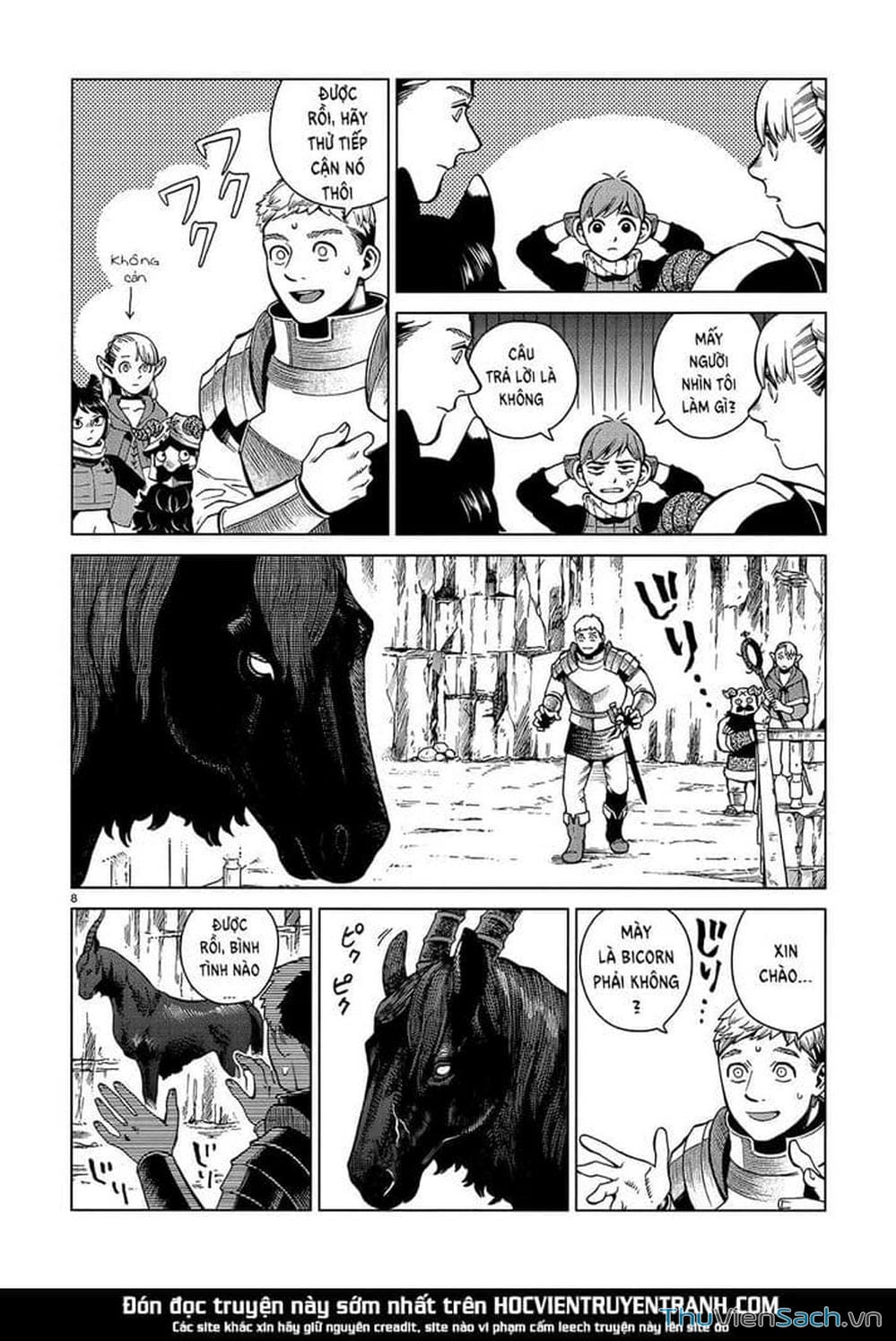 Truyện Tranh Mỹ Vị Hầm Ngục - Dungeon Meshi trang 4