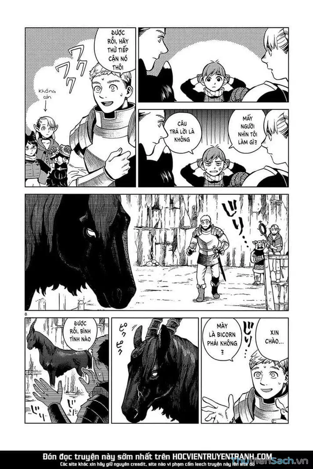Truyện Tranh Mỹ Vị Hầm Ngục - Dungeon Meshi trang 4
