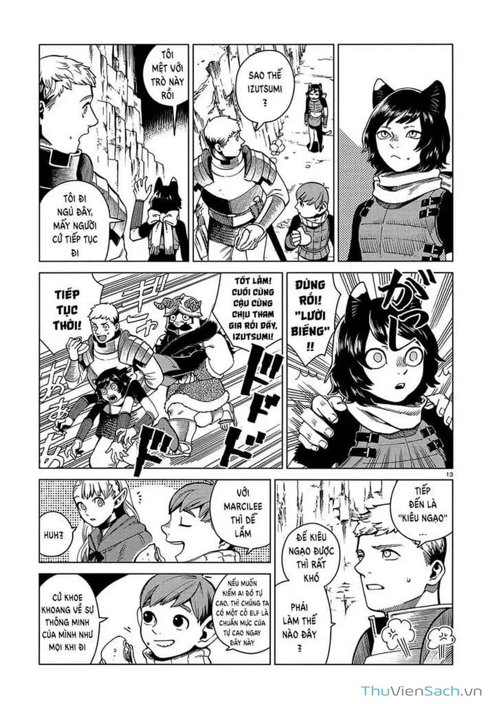 Truyện Tranh Mỹ Vị Hầm Ngục - Dungeon Meshi trang 4