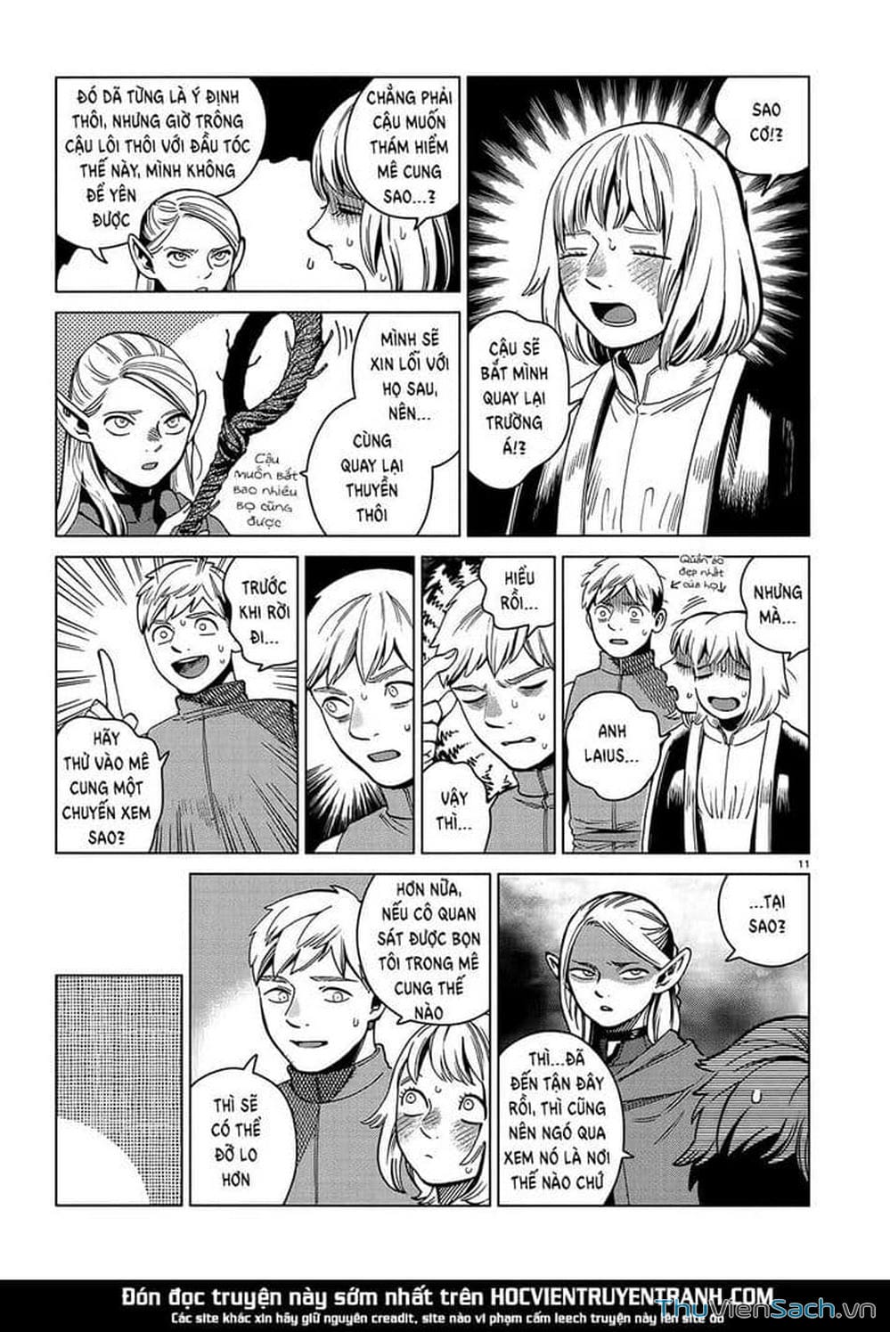 Truyện Tranh Mỹ Vị Hầm Ngục - Dungeon Meshi trang 4