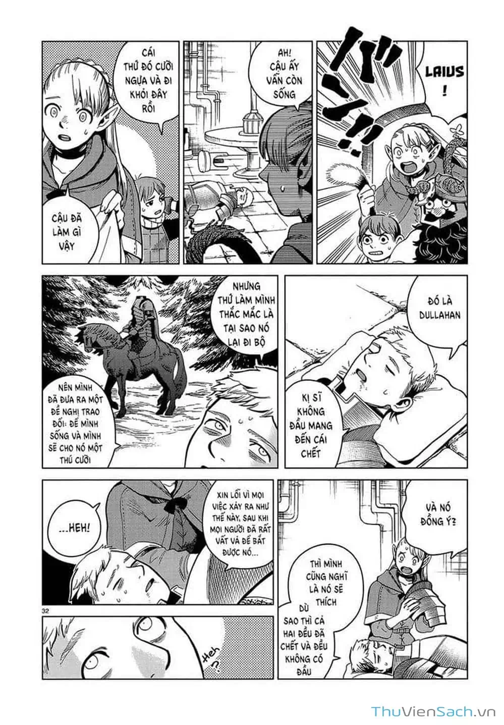 Truyện Tranh Mỹ Vị Hầm Ngục - Dungeon Meshi trang 4