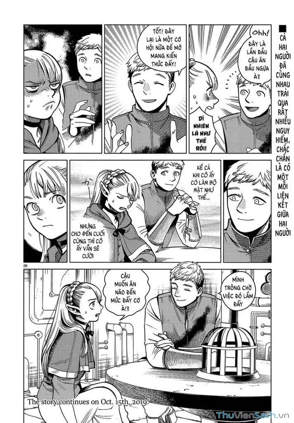 Truyện Tranh Mỹ Vị Hầm Ngục - Dungeon Meshi trang 4