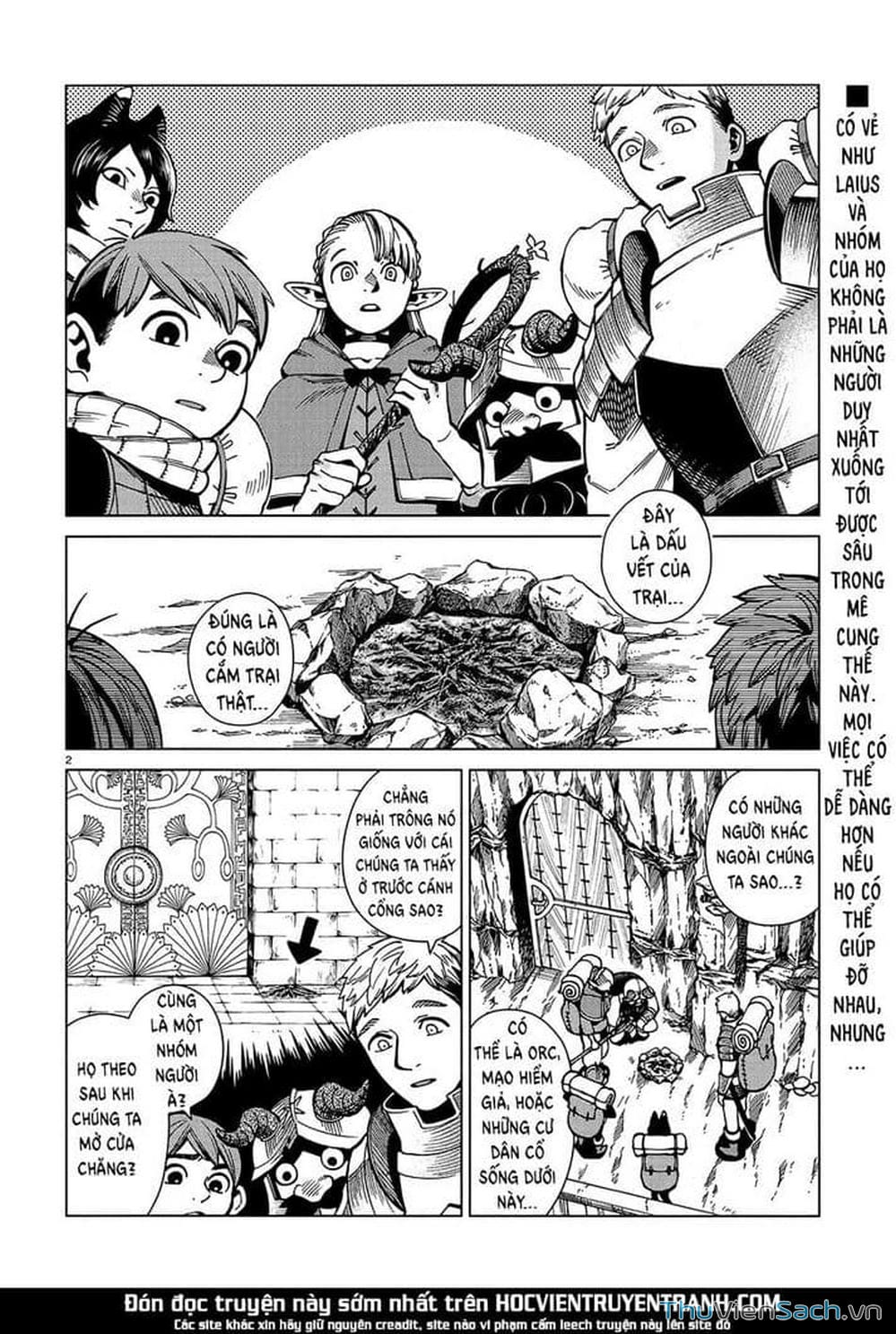 Truyện Tranh Mỹ Vị Hầm Ngục - Dungeon Meshi trang 4