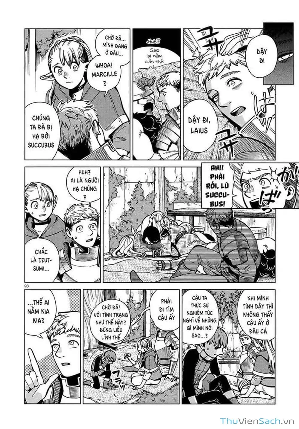 Truyện Tranh Mỹ Vị Hầm Ngục - Dungeon Meshi trang 4