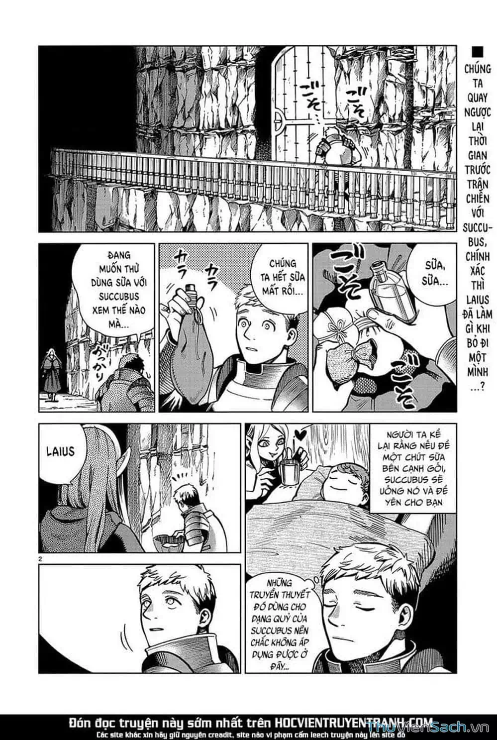 Truyện Tranh Mỹ Vị Hầm Ngục - Dungeon Meshi trang 4